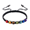 Bracelet tressé 7 Chakras